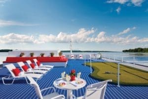 American Cruise Line Sun Deck