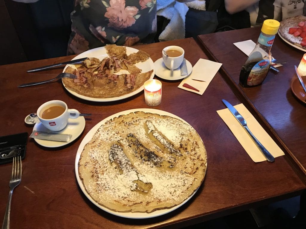 Pannenkoeken or Pancakes in Amsterdam