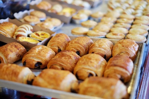 Croissants in Paris France