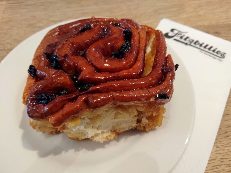 Chelsea buns at Fitzbillies