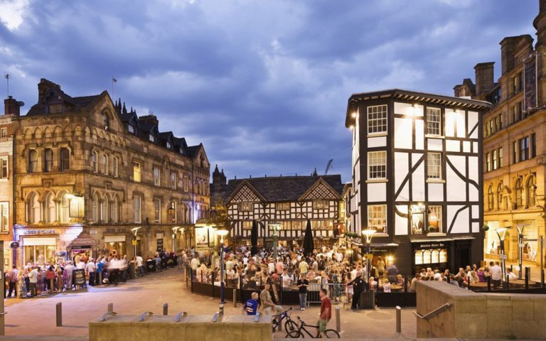 The Industrial City of Manchester England