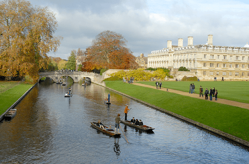 Punting in Cambridge