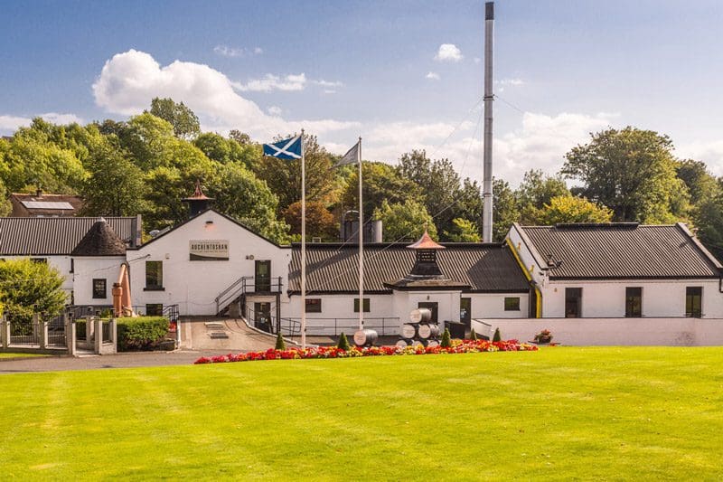 Auchentoshan distillery in Scotland