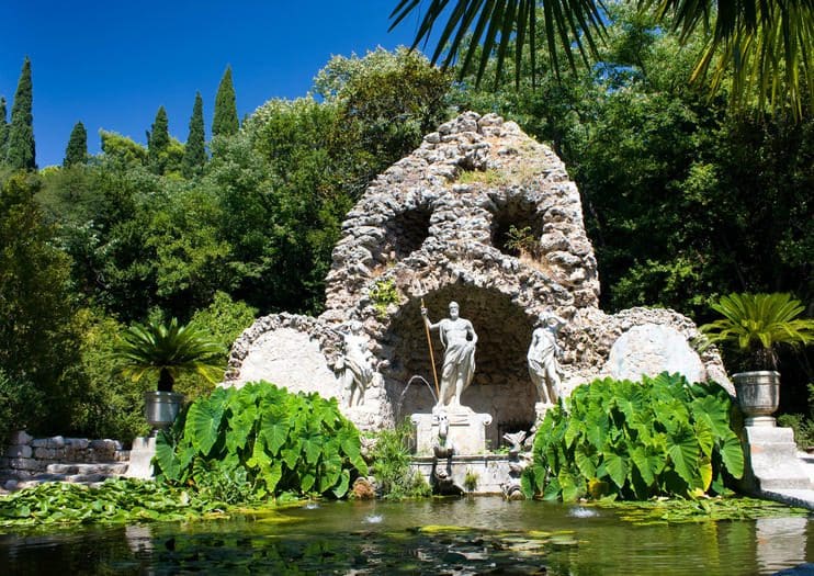 Tresteno Arboretum ten miles from Dubrovnik, Croatia