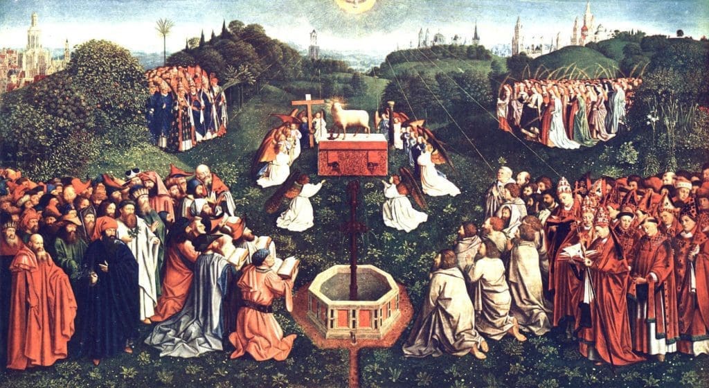 The Adoration of the Mystic Lamb