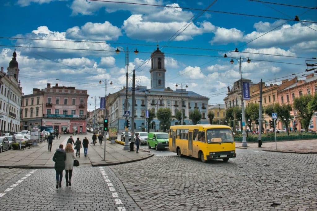 Chernivtsi Main Square