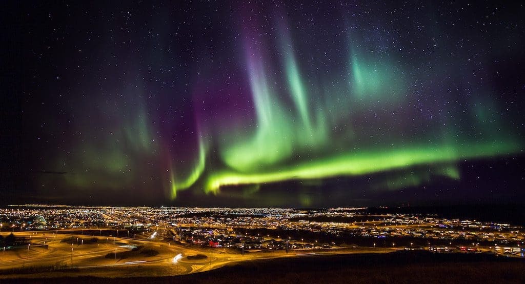 Aurora Borealis (Northern Lights) from Iceland