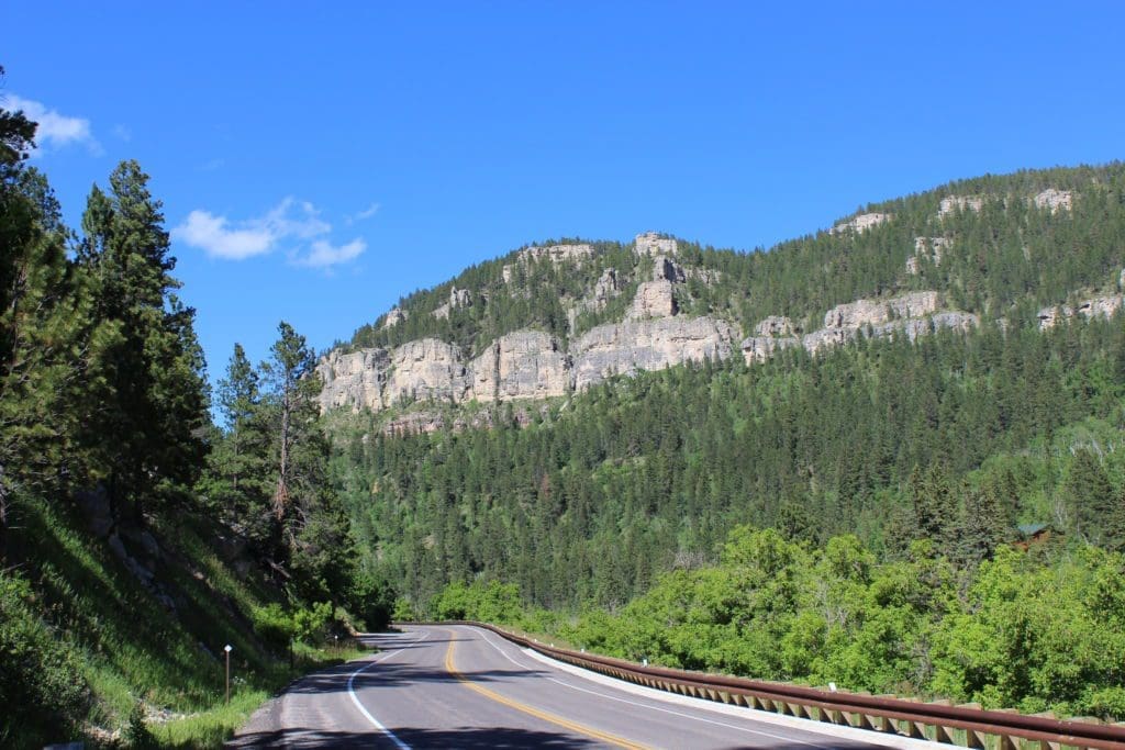 Spearfish Canyon in Western South Dakota