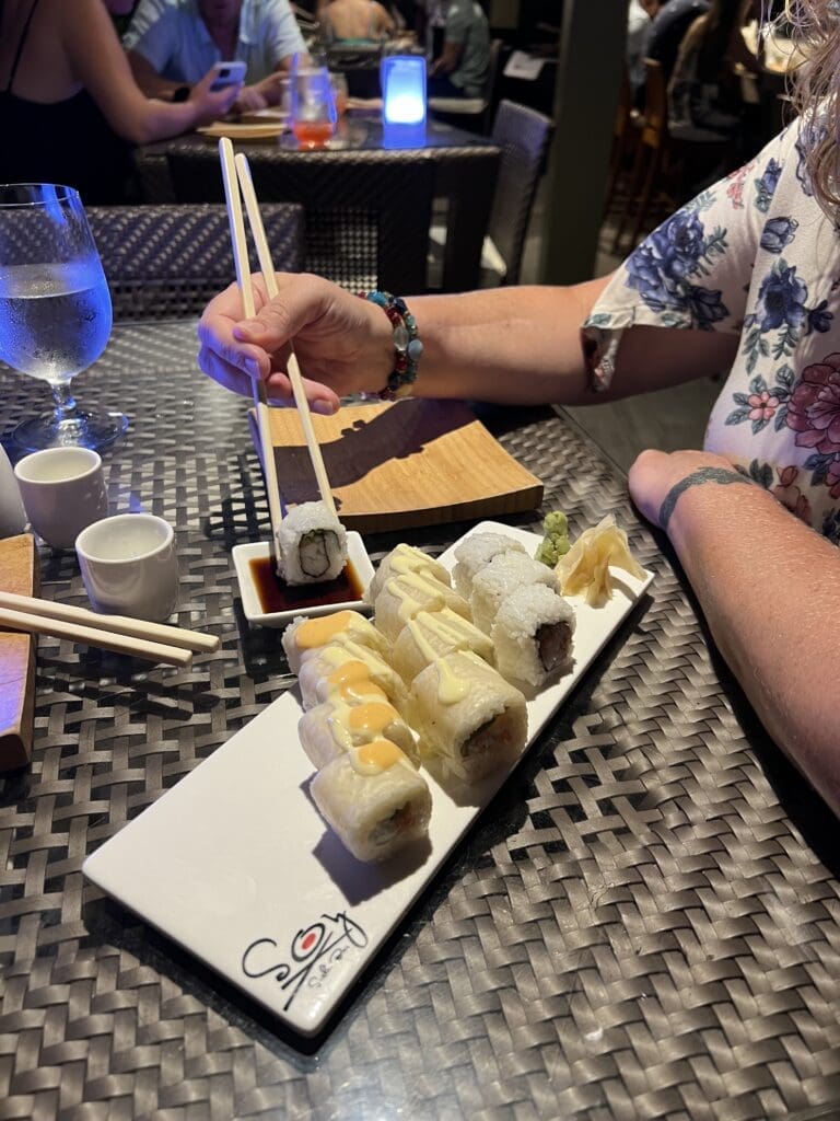 Eating at Soy!