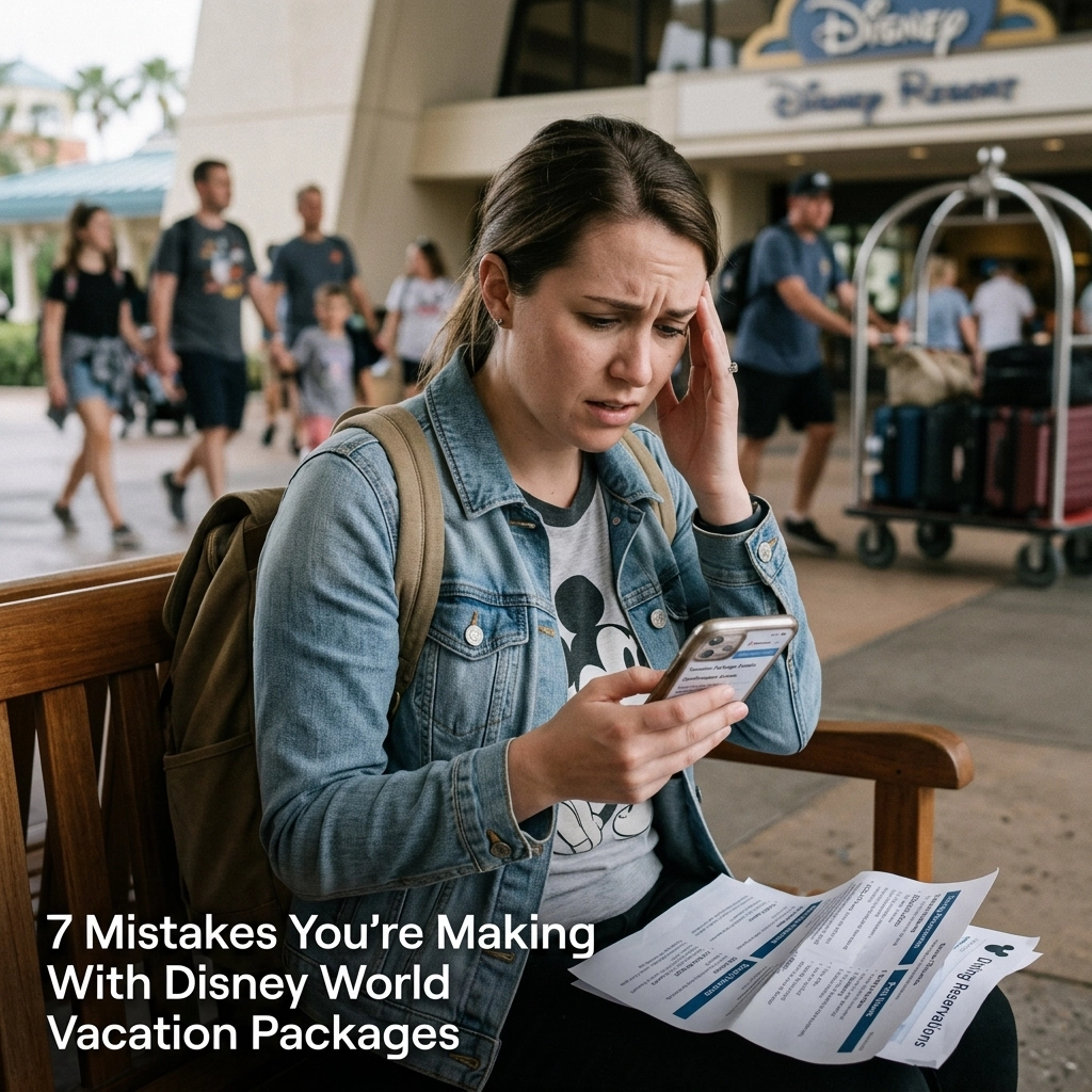 7 Mistakes You’re Making with Disney World Vacation Packages