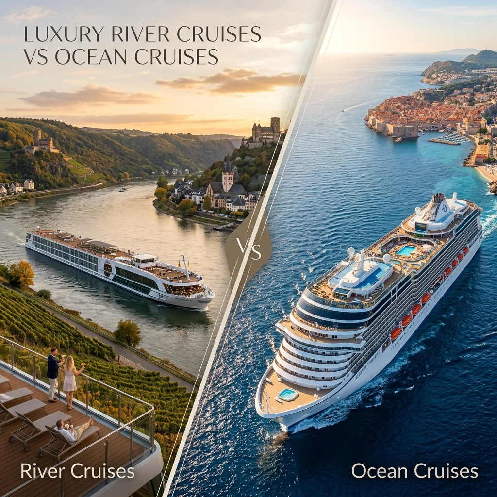 Luxury River Cruises vs Ocean Cruises